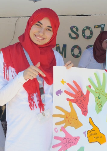 رفضن عبارة 'وأنا مالي' المتطوّعات فتيات لا يعرفن المستحيل!