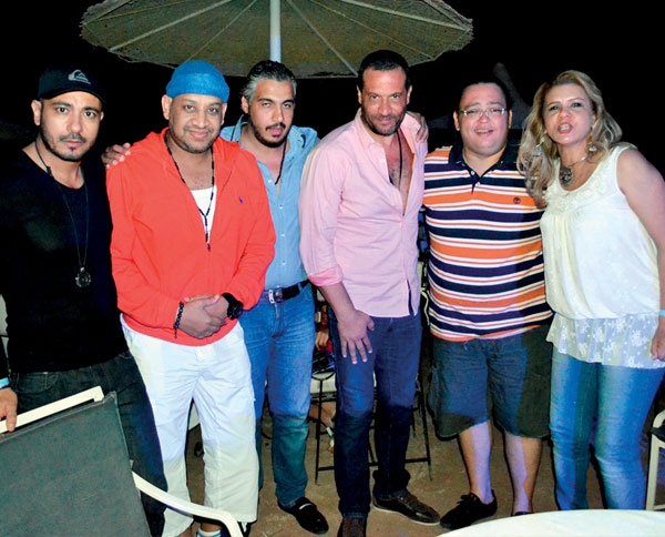 ماجد المصري وأحمد رزق في مهرجان الغردقة السياحي