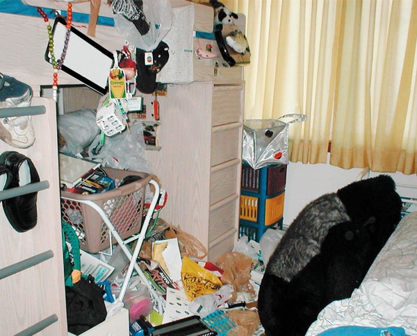 الفوضى تعمّ غرفة ابني! 