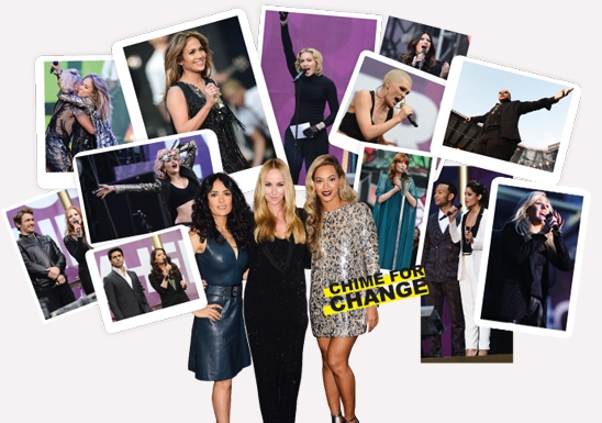 حان وقت التغيير CHIME FOR CHANGE... تغيير حياة النساء والفتيات حول العالم