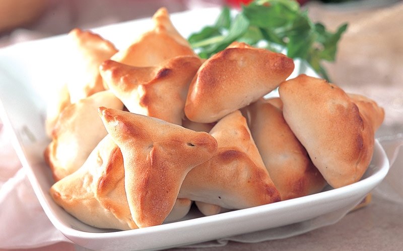 فطائر الحمص واللحم