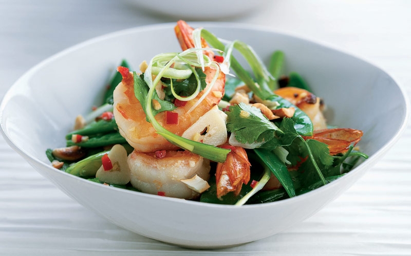 سلطة القريدس الفيتنامية