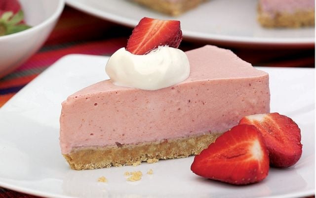 شيزكيك الفراولة