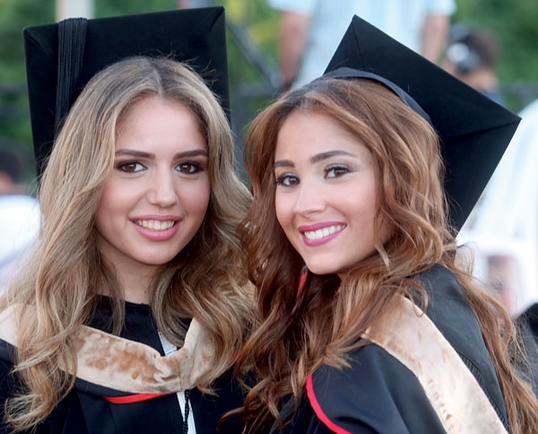 حفلة تخريج طلاب الجامعة الأميركية في بيروت