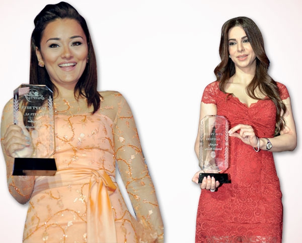 تكريم النجوم في مهرجان 'إيجيبت هايتس'