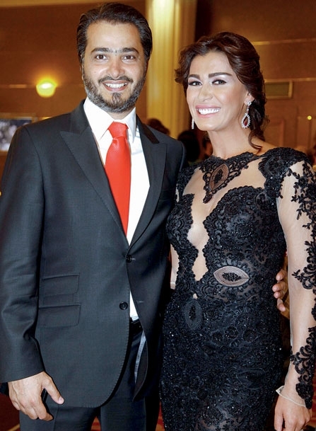 نادين الراسي وجيسكار لحود