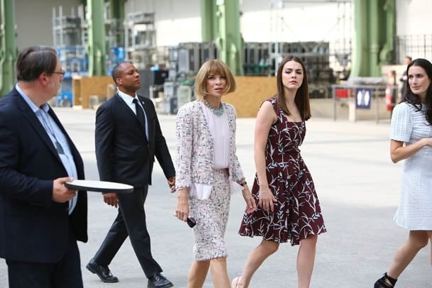 Anna Wintour and her Daughte Anna Wintour and her Daughte