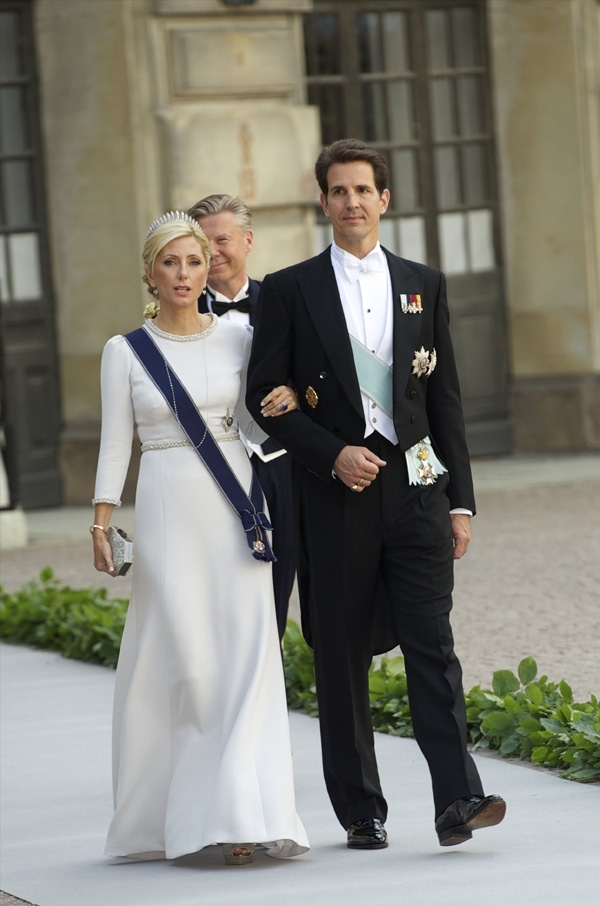 Prince Pavlos and Princess Marie Chantal of Greece