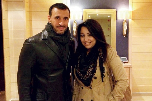 كاظم الساهر ويسرى محنوش