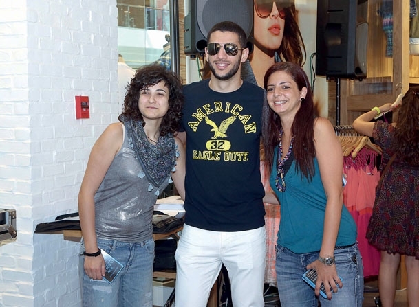 أولغا حداد وبيار نجم وريما طه