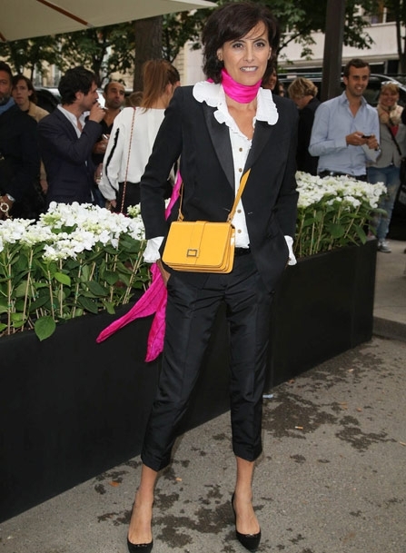 French model Ines de la Fressange