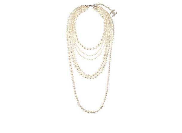 Pearls long necklace