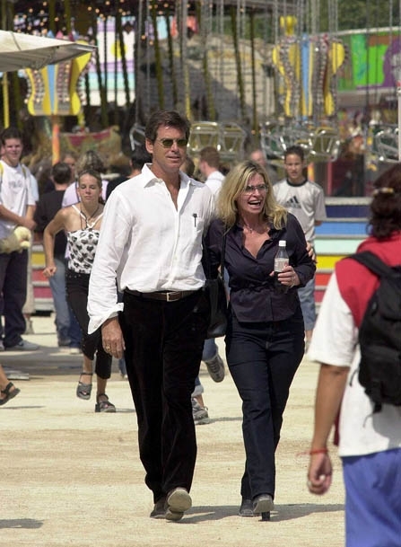 Pierce Brosnan with daughter Charlotte