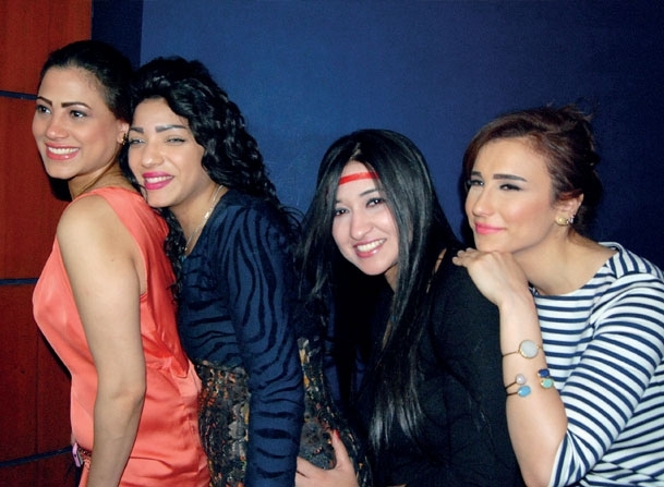 بطلات الفيلم الشابات