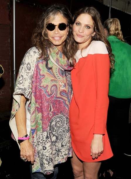 Frankie Rayder with Steve Tyler