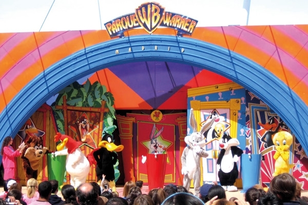 متنزّه وارنر براذرز في مدريد إسبانيا