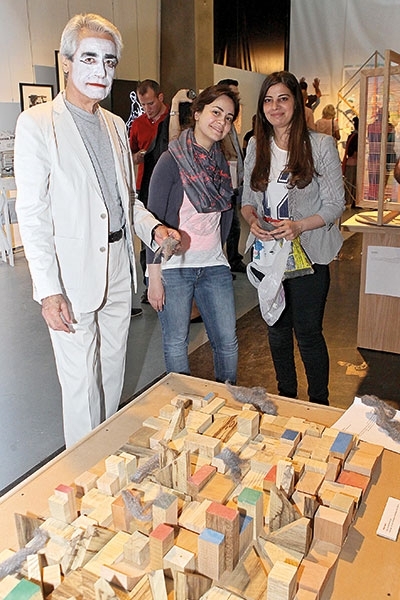 هبة عيتاني وزينة شهاب الدين وفائق حميصي