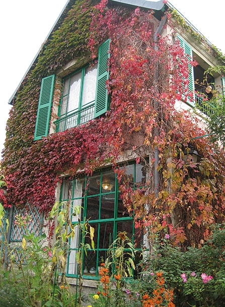 حدائق مونيه Monet في جيفرني فرنسا