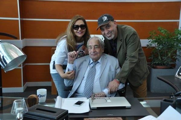 ليلى علوي مع جميل راتب في أحد المشاهد