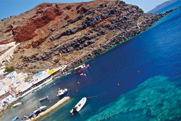 بيريسا سانتوريني في اليونان