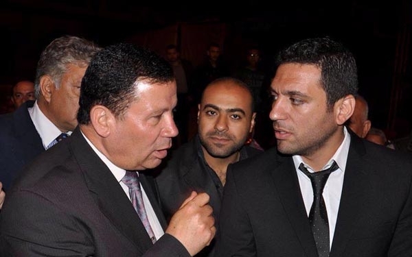 حسن الرداد مع المحافظ