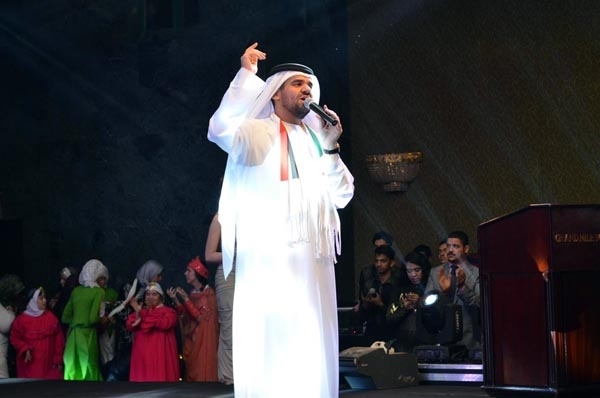 حسين الجسمي يكشف 'بشرة خير' في حفلة خيرية لمركز راشد للمعاقين