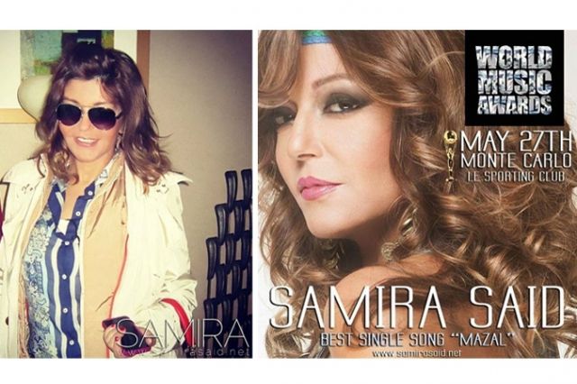 سميرة سعيد تستعد لتتويجها بجائزة Music Award وتحتل المرتبة الأولى في اسبانيا