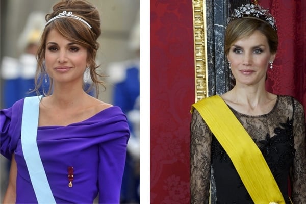 ما رأيكم بالشبه بين الملكة ليتيثيا والملكة رانيا؟