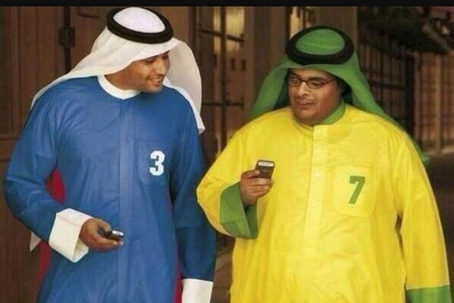 المونديال اجتاح الزي الخليجي!