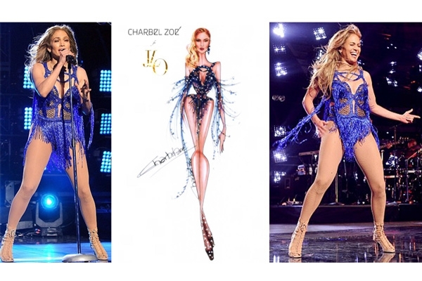 المصمّم اللبناني الشاب شربل زوي يفوز باستعراض جنيفر لوبيز