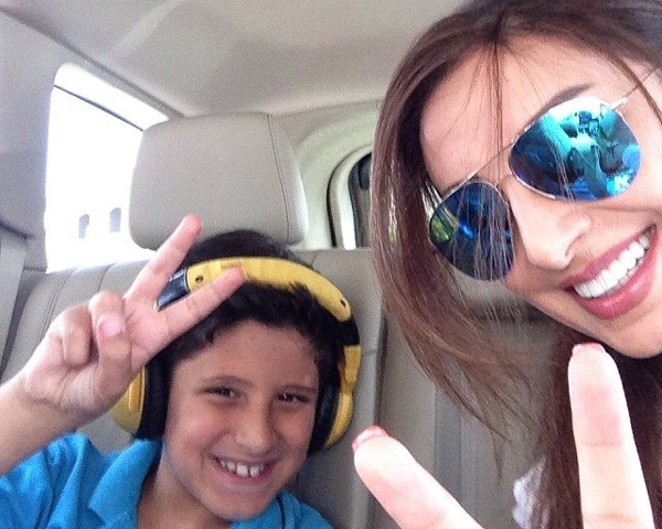 أنغام في عيد ميلاد توأم أصالة