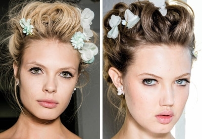 تسريحات بلمسة فنّية