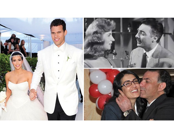 أسرع <strong  dir='ltr'>10</strong> حالات طلاق في العالم العربي وهوليوود