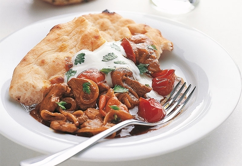 كاري لحم الغنم