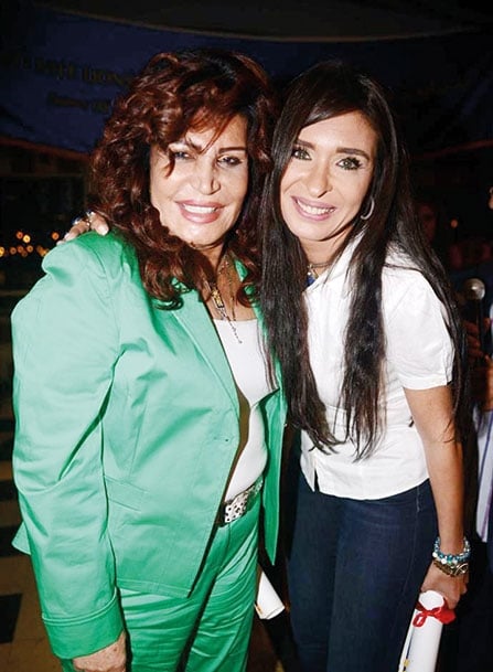 دينا ونجوى فؤاد