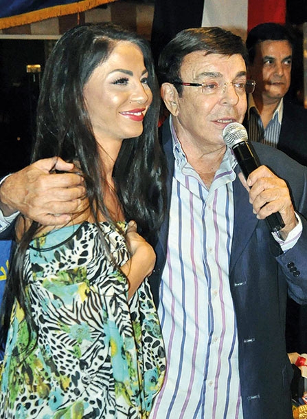 سمير صبري ودوللي شاهين