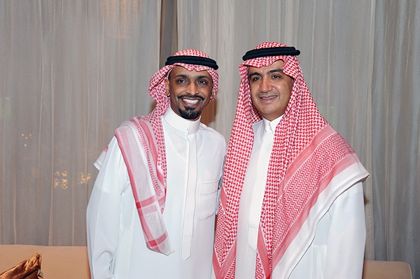 الشيخ وليد آل ابراهيم- رئيس مجلس إدارة مجموعة MBC وحبيب الحبيب