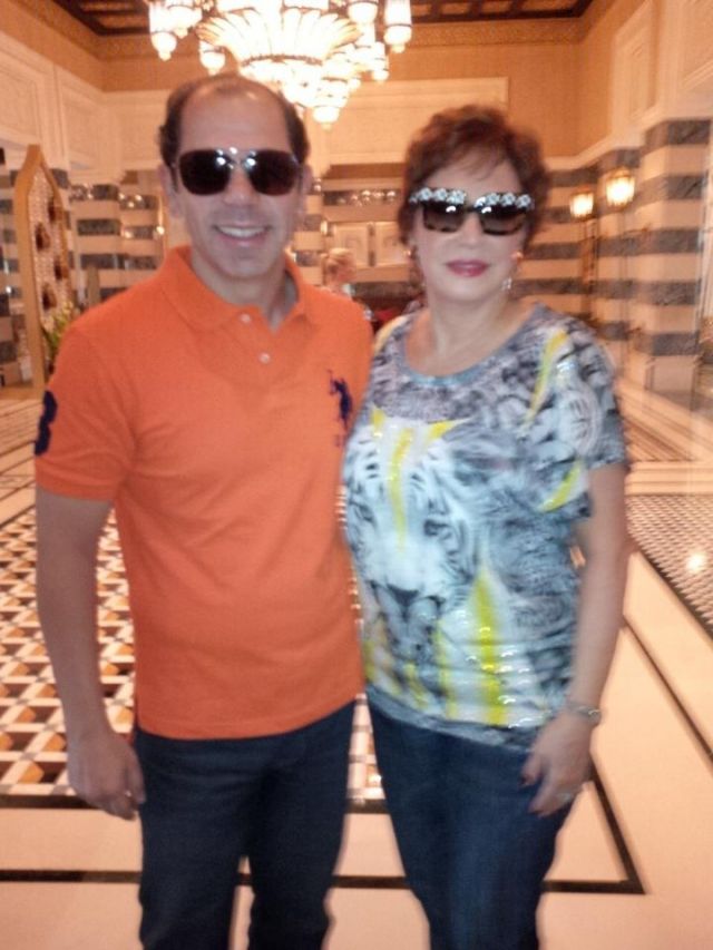 لبلبة ومخرج صاحب السعادة نجل عادل امام