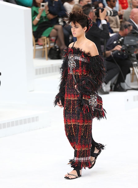 Kendall Jenner on the Chanel Runway