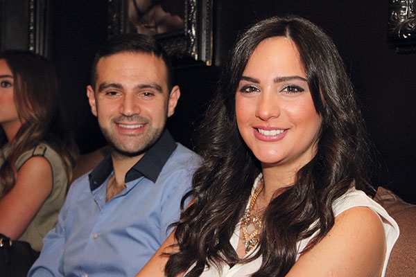 ماريا بستاني وعصام ابي نصر