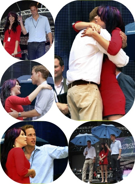 جوسّ ستون مع الأمير وليام