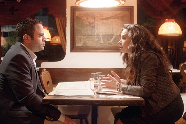 هند صبري ومحمد شاهين