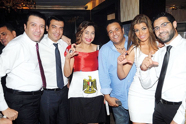 محمد فؤاد وبسمة وشيرين ربيع ومصطفى كامل وإيهاب توفيق