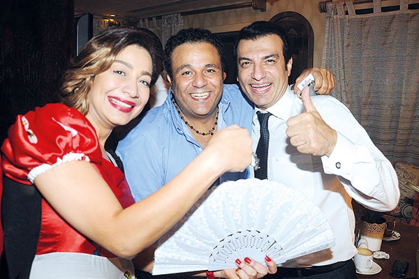 إيهاب توفيق ومحمد فؤاد وبسمة