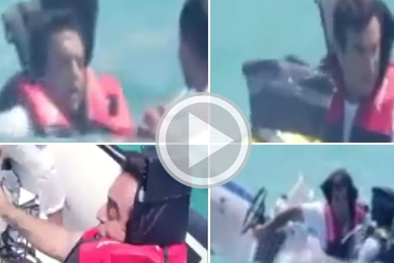 جورج قرداحي خرج عن وقاره 'وأكل الضرب' و'علقة سخنة' لرامز جلال!