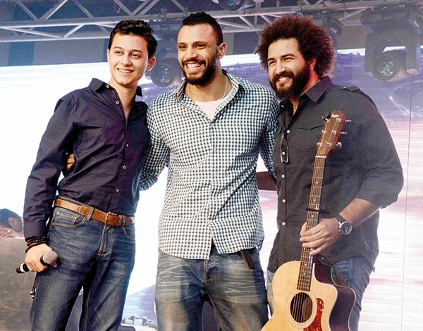 سرّ حضور مصطفى شعبان حفلة المنشد مصطفى عاطف