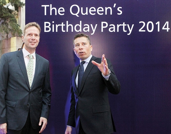 عيد ميلاد الملكة اليزابيث في بيروت