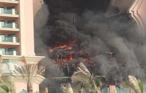 هل فعلاً احترق فندق أتلانتس؟