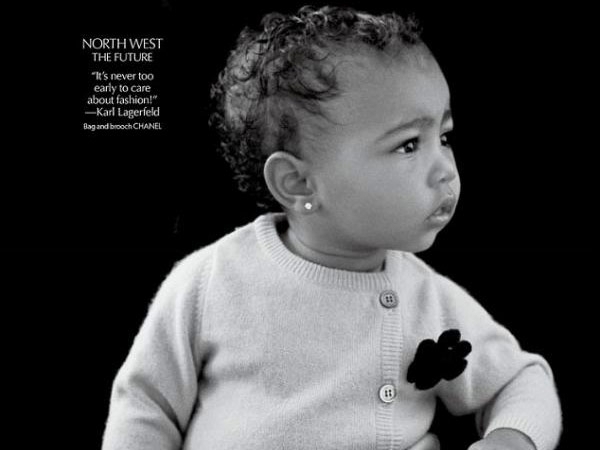 هل تكون نورث أصغر طفلة تقتحم مجال الموضة؟