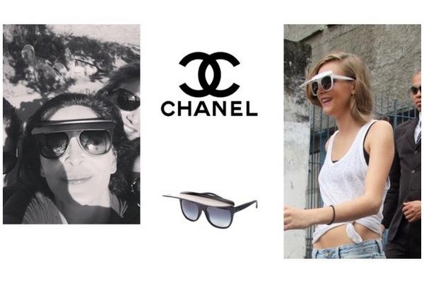 إليسا وشانيل وسيلفي ونظّارة شمسية